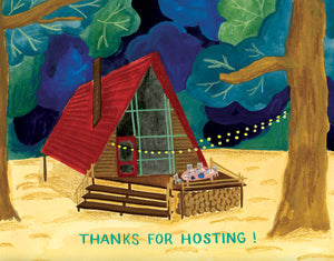 Thanks for Hosting Card