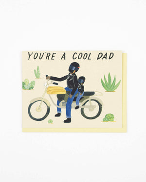 Motorcycle Dad Card