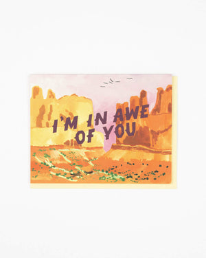 In Awe Of You Card